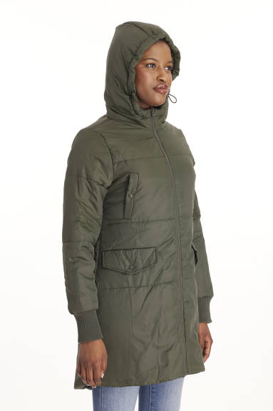 Faith -  3in1 Maternity Bomber Coat - Modern Eternity Maternity