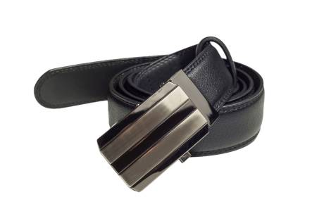 CHAMPS Leather Automatic and Adjustable Belt, Black