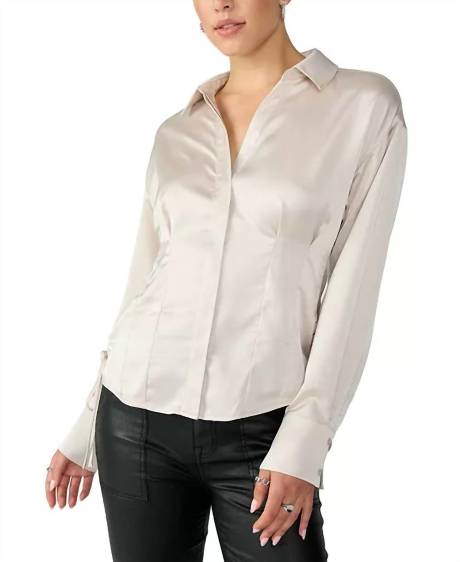 Sanctuary - Date Satin Shirt