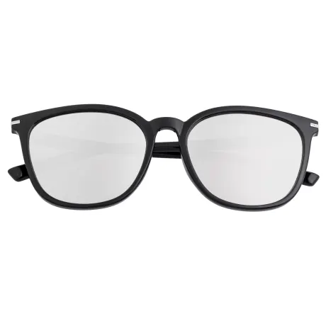 Bertha Piper Polarized Sunglasses - Black/Silver