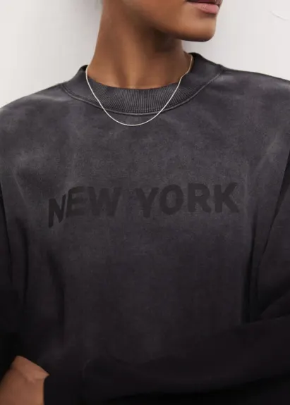 Z Supply SWEAT-SHIRT DESTINATION NEW YORK