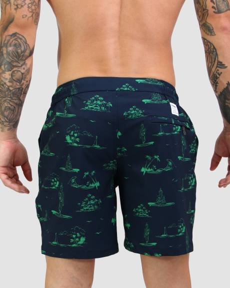 Mosmann Short de bain homme - Le Bouddha du Surf