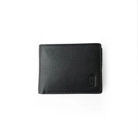 Club Rochelier Men's Slim Wallet With Zippered Pocket