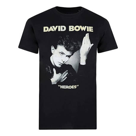 David Bowie - - T-shirt WE CAN BE HEROES JUST FOR ONE DAY - Homme