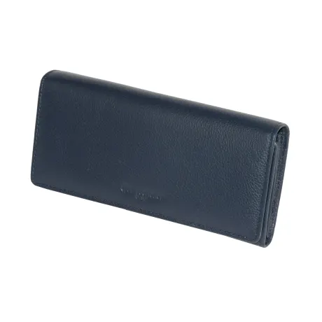 Club Rochelier Ladies' Leather Clutch Wallet with Gusset Pocket