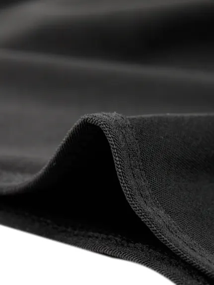 Allegra K - Long Sleeve Mesh See Through Lace Bodysuit