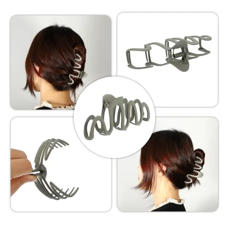 Allegra K - Pinces à cheveux en métal décontractées pour femmes