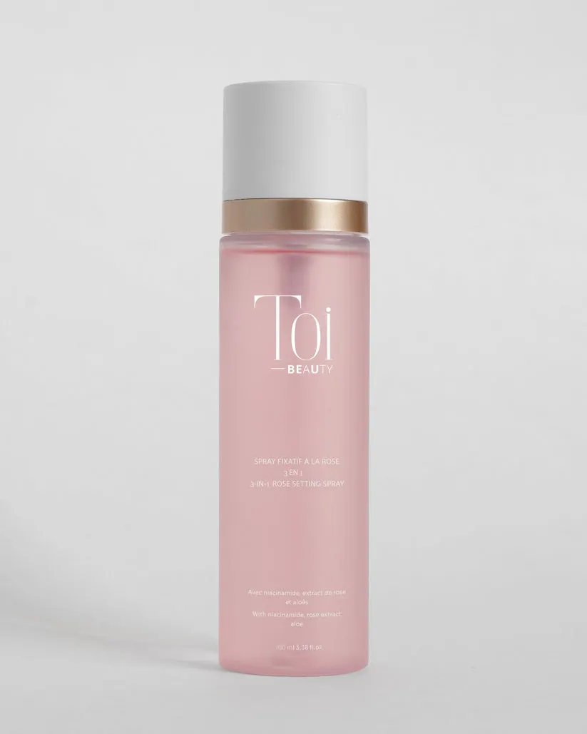 Toi Beauty – 3-in-1 Soothing rose setting spray with niacinamide