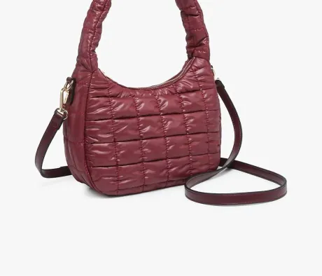 Jen & Co. - Arden Nylon Puffer Purse Shoulder Bag