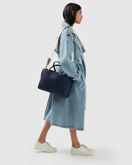 Belle & Bloom Wild Skies Denim Trench