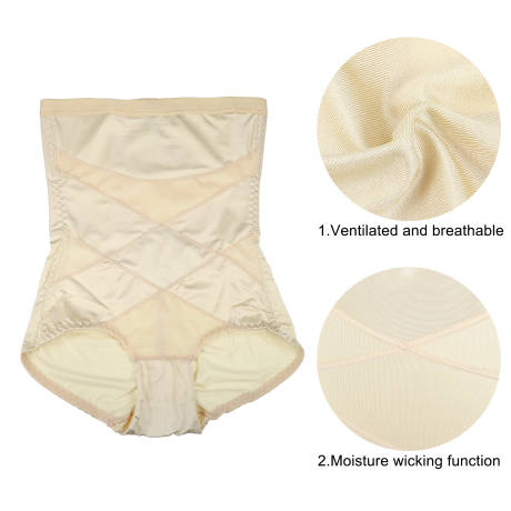 Allegra K- High Waist Tummy Control Shapewear Underwear