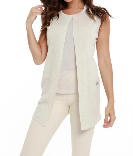 ANGEL - Linen Long Vest