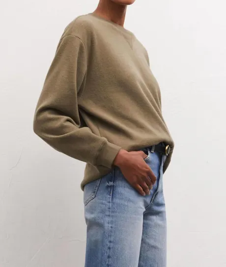 Z Supply - Marina Brushed Rib Sweatshirt