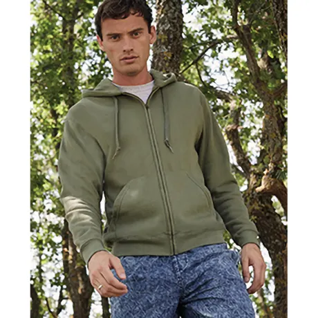 Fruit of the Loom - Mens Hooded Sweatshirt Jacket