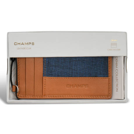 Denim Collection - Leather Slim Cardholder