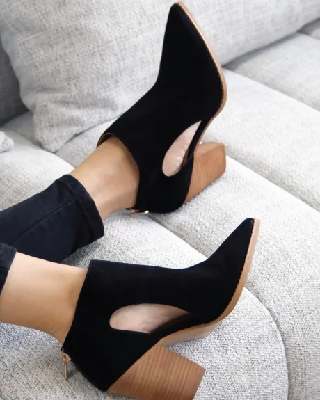 Belle & Bloom Midnight Special Suede Ankle Boot