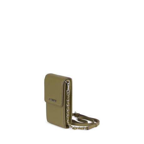 Lambert - The Alexa - Olive Vegan Leather Crossbody Phone Case