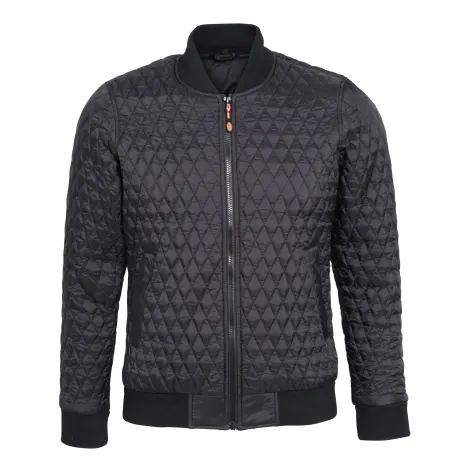 2786 - Mens Quilted Zip Up Flight Jacket