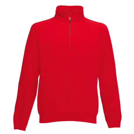 Fruit of the Loom - - Sweatshirt à fermeture zippée 1 quart - Homme