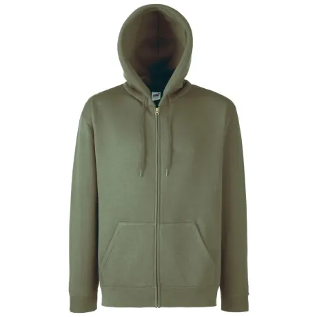 Fruit of the Loom - Mens Hooded Sweatshirt Jacket