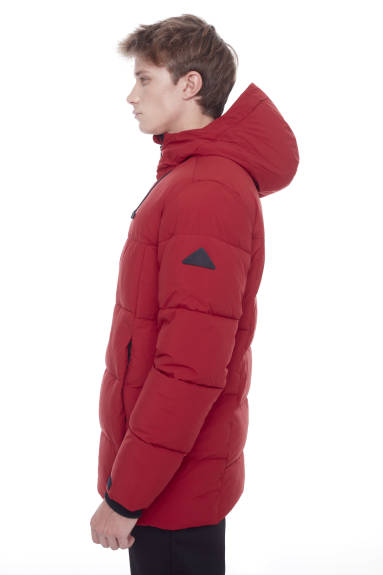 Alpine North - BANFF | Manteau matelassé recyclé pour homme avec duvet vegan