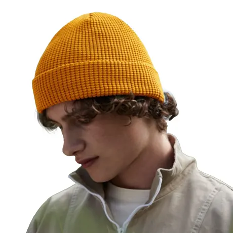 Beechfield - Cuffed Cotton Waffle Beanie