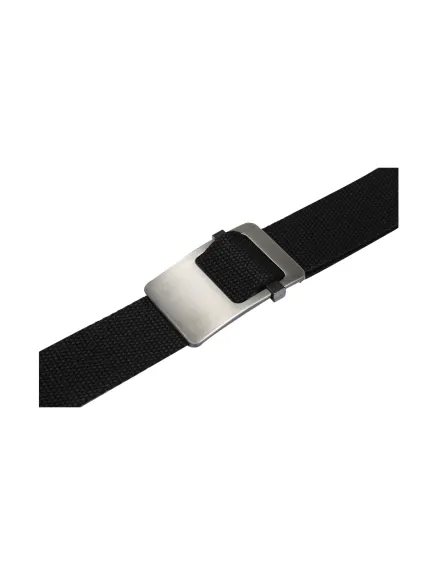 Unique Bargains- Unisex Canvas Web Belt with Metal Slide Buckle