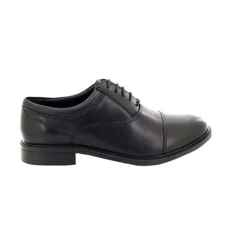 Roamers - Mens Fuller Fitting Capped Leather Oxford Shoes