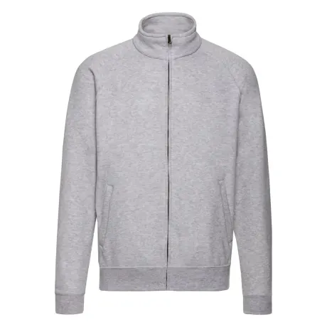 Fruit of the Loom - Mens Classic Plain Sweat Jacket