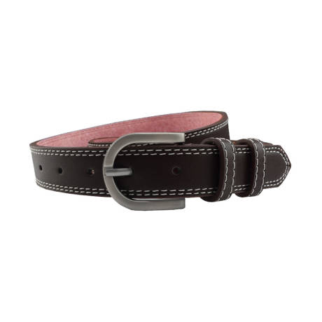 Unique Bargains- Single Prong Buckle Double Stitch Belt