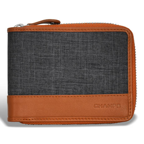 Denim Collection - Leather Zip Around Wallet