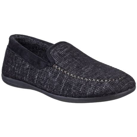 Cotswold - Mens Stanley Moc Toe Full Slipper