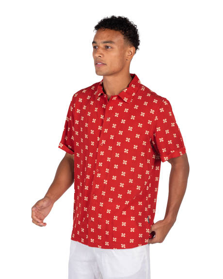 Coast Clothing Co. - Chemise en bambou à manches courtes Noosa Camper