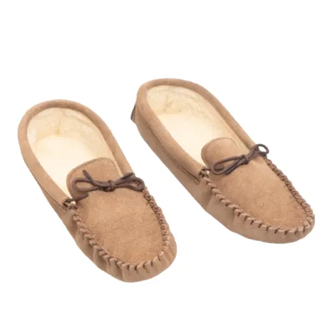 Mokkers - Mens Jake Real Suede Moccasin Slippers