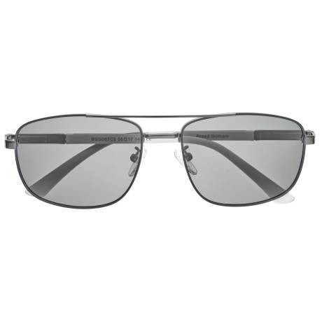 Lunettes de soleil polarisées Breed Gotham - Argent/Noir