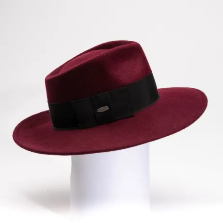 Canadian Hat 1918 - Fabian - Large Fedora W Grosgrain Ribbon