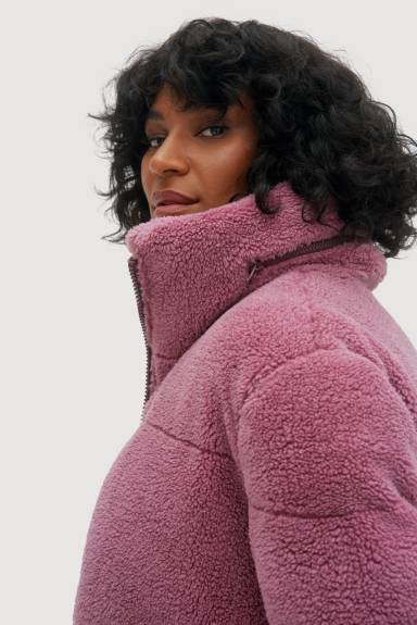 Noize - Kamala Short Vegan Sherpa Coat