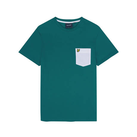 Lyle & Scott - Mens Contrast Pocket T-Shirt