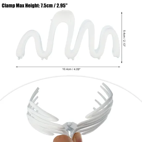 Unique Bargains - Metal Hair Claws