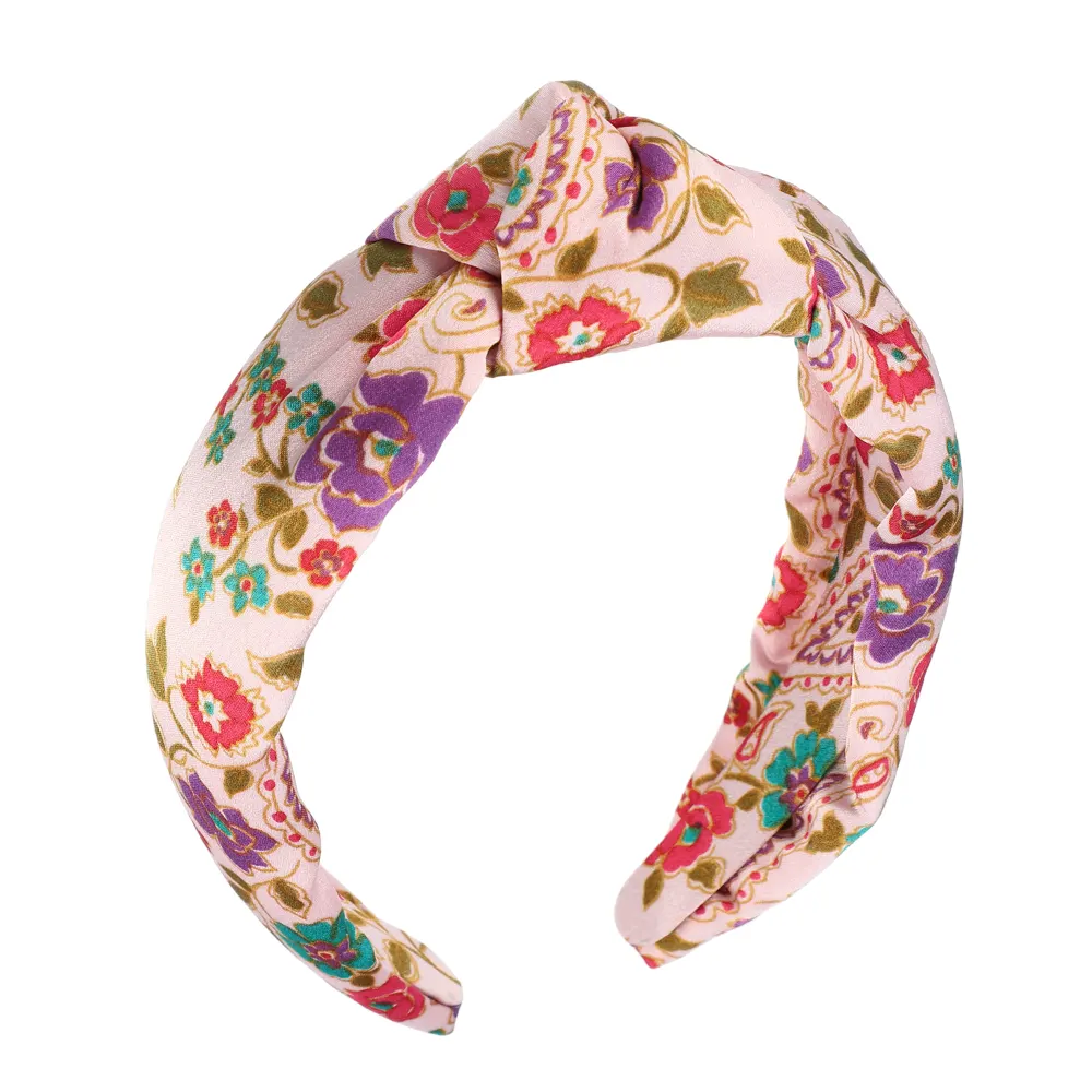 Unique Bargains- Floral Knotted Headband