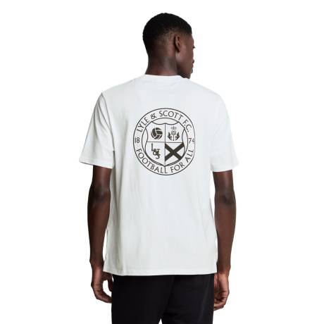 Lyle & Scott - Mens Football For All Graphic Print T-Shirt