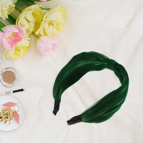 Unique Bargains - Knotted Silk Headband