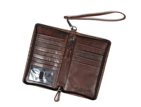 Aaron Leather Goods -Polaris Leather Wallet for Women