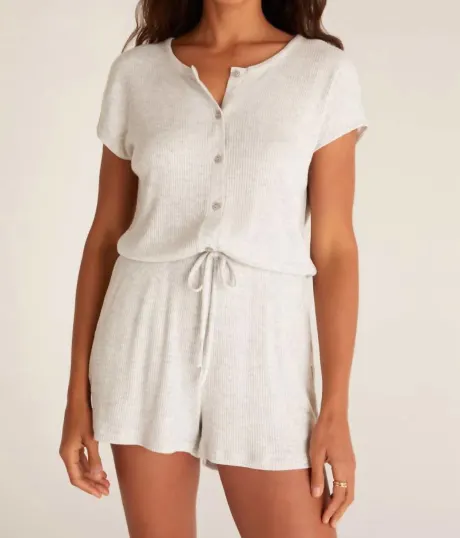 Z Supply - Cozy Vibe Rib Romper