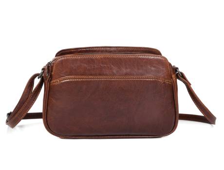 Aaron Leather Goods - Sac bandoulière en cuir Polaris