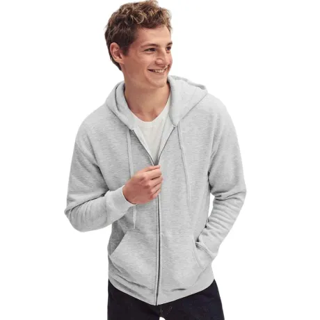 Fruit of the Loom - Unisex Adult Premium Full Zip Hoodie