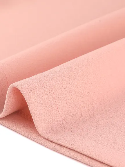 Allegra K- Tie Neck Mesh Sheer Panel Dots A-Line Mini-robe
