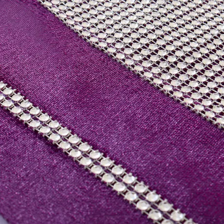 PiccoCasa- tapis de Table avec Sparkle Luxury Diamante 12x16 pouces