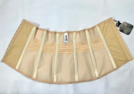 Serre-taille à panneau en satin Rago