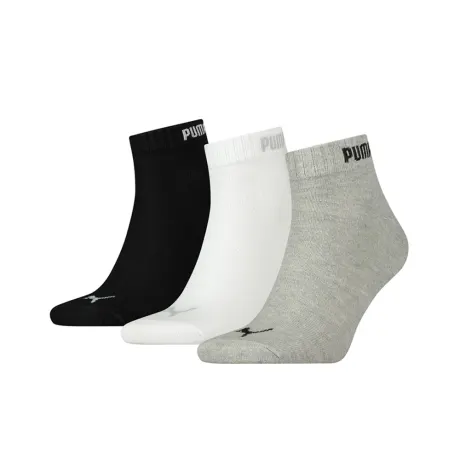 Puma - Womens/Ladies Quarter Ankle Socks (Pack of 3)